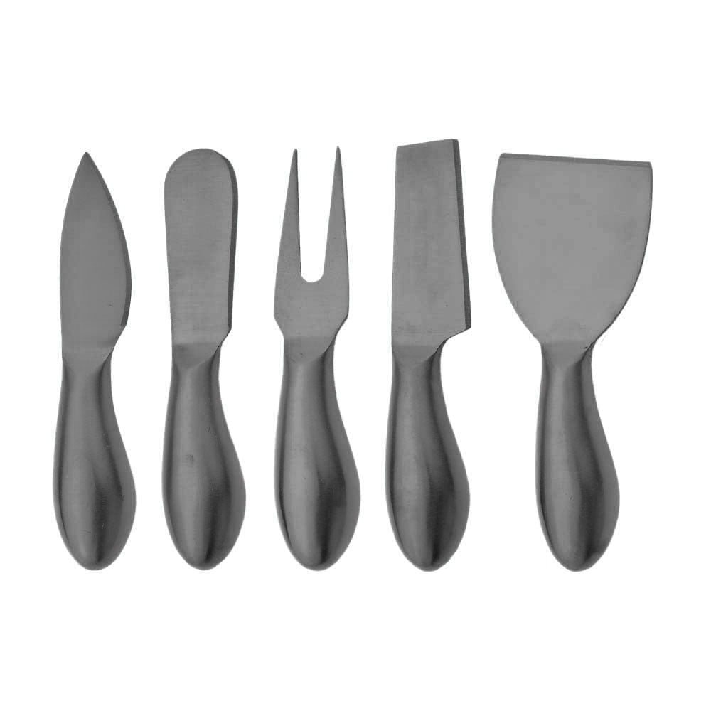 Elegant Stainless Steel Cheese Knife Set for Entertaining