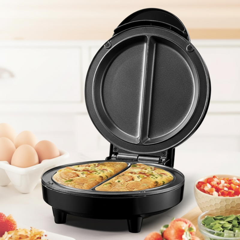 DualCook™ - Double-Sided Electric Breakfast Maker