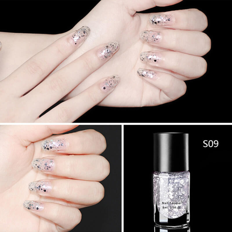 Salon-Perfect Glossy Nails Kit for Quick Manicures