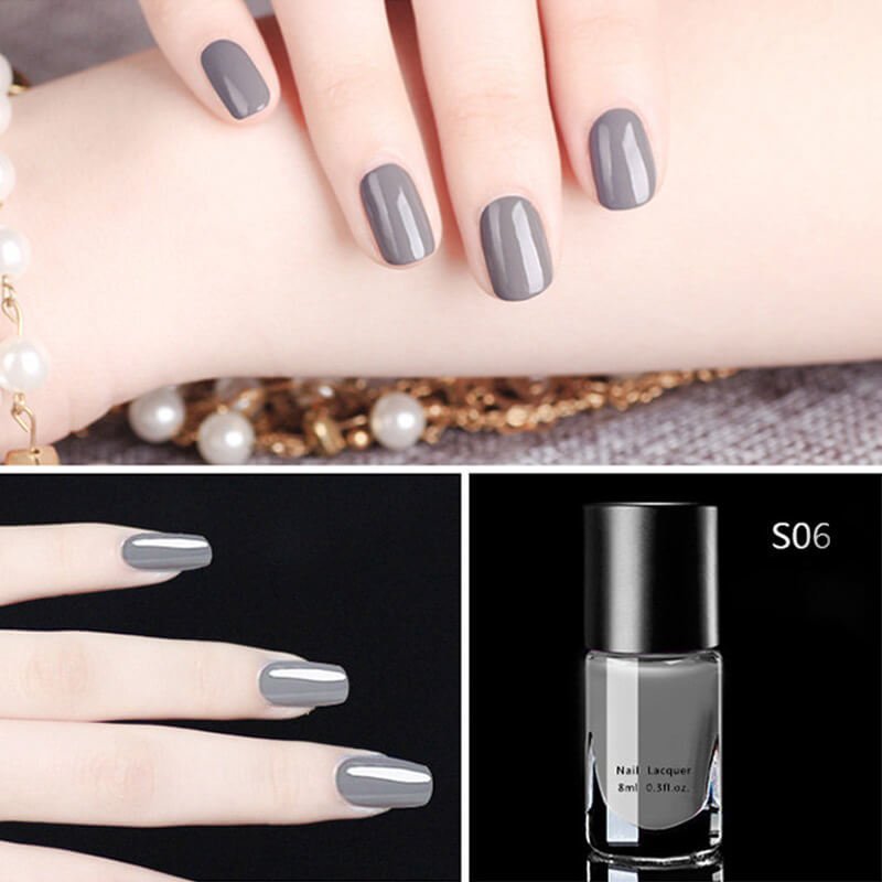 Salon-Perfect Glossy Nails Kit for Quick Manicures