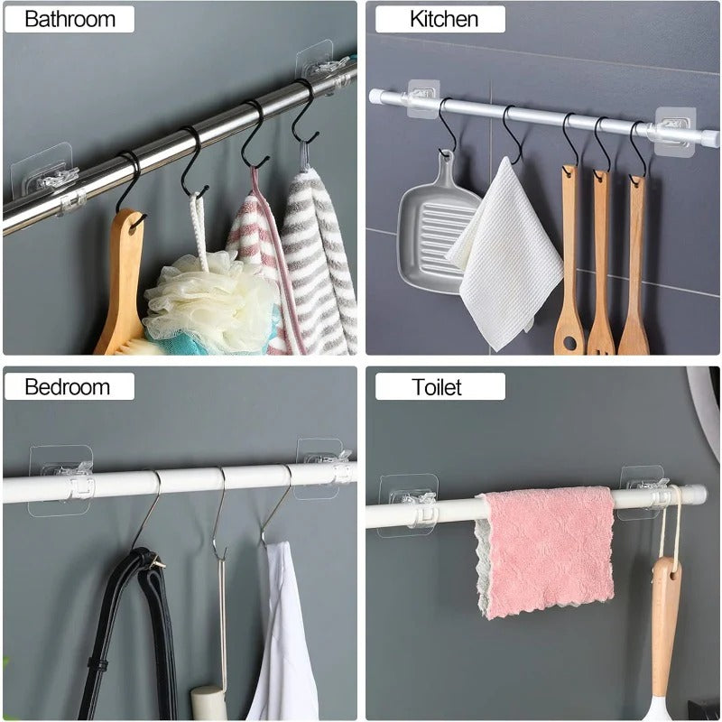 GripLoom - Hang Curtains Securely Without Drilling or Wall Damage