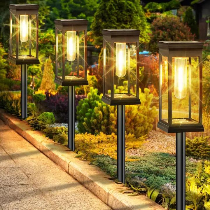 SolarGarden™ - Warm White Solar Pathway & Garden Accent Lights