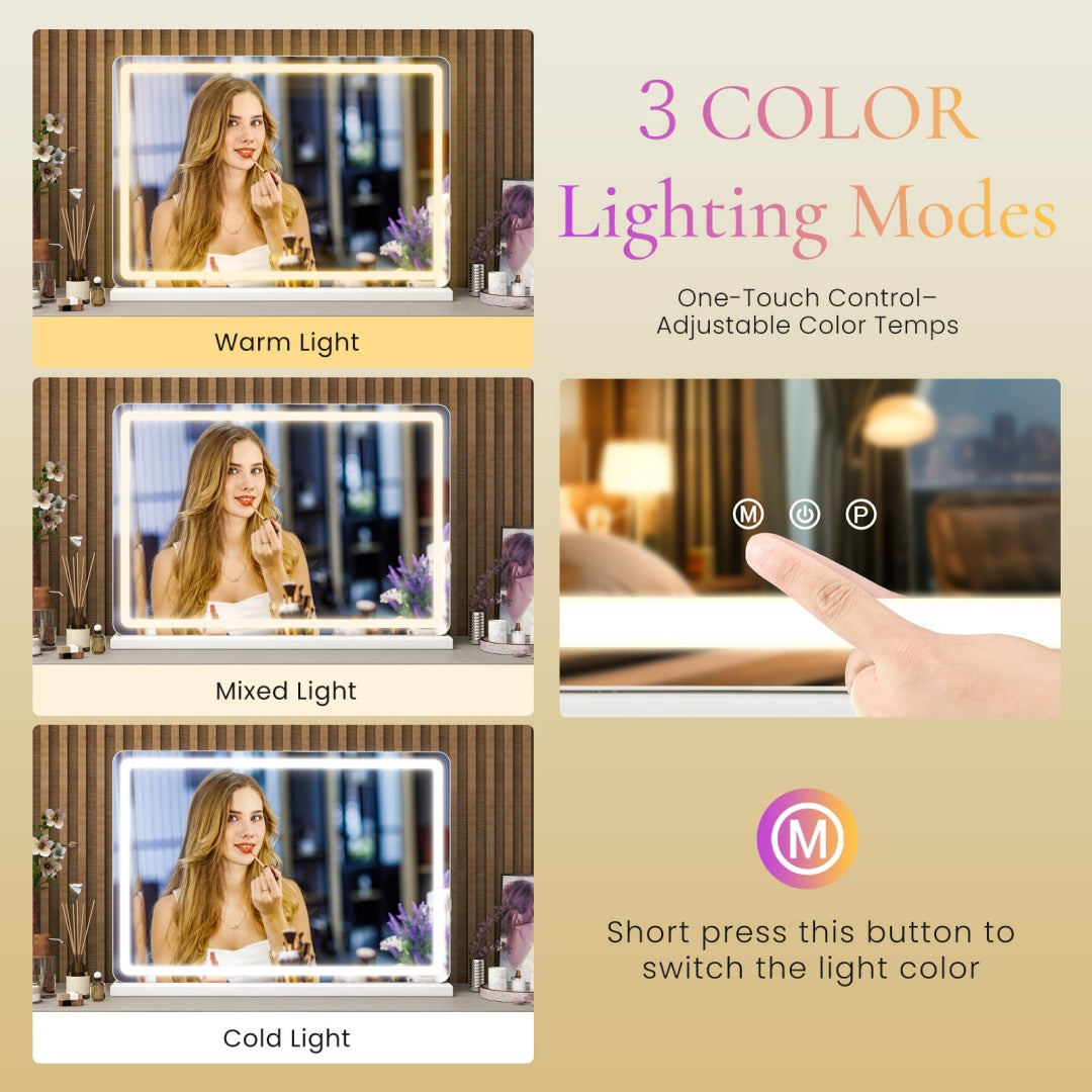 GlowLux - Perfect Lighting for Flawless Makeup Every Time