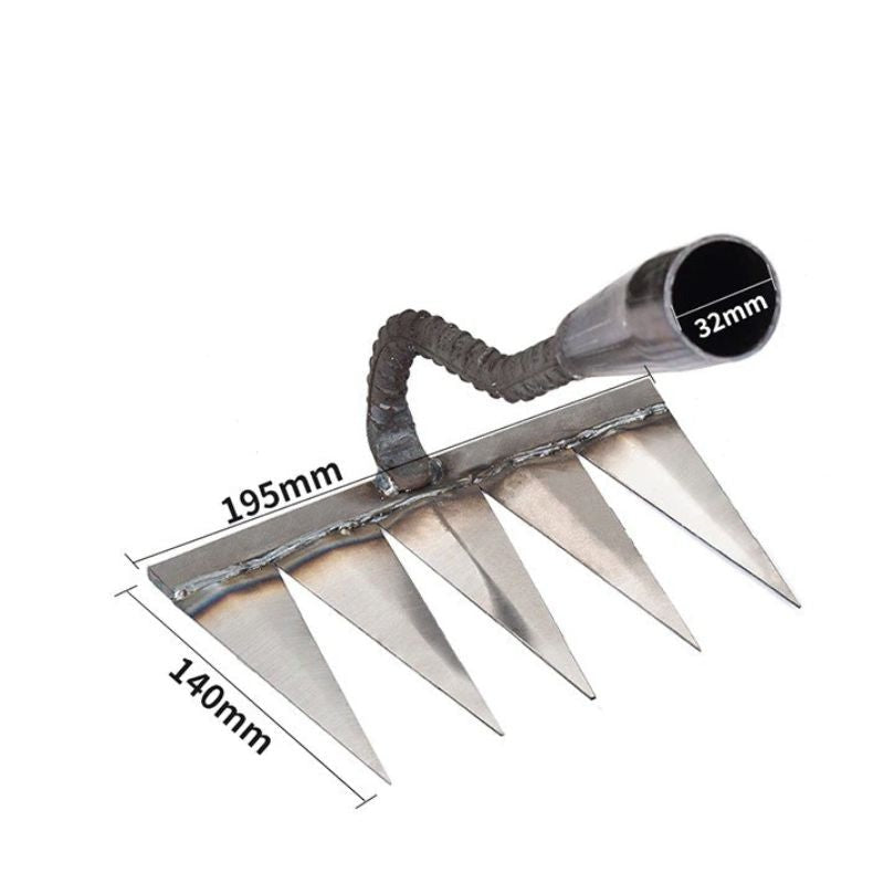 IronRake™ - Heavy-Duty Garden Weeding Rake