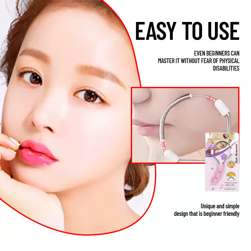 GlowPure™ - Manual Facial Hair Epilator for Smooth Skin