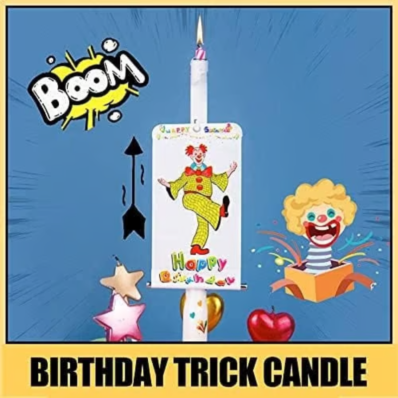 LaughCandle™ - Hilarious Birthday Trick Candle for Parties