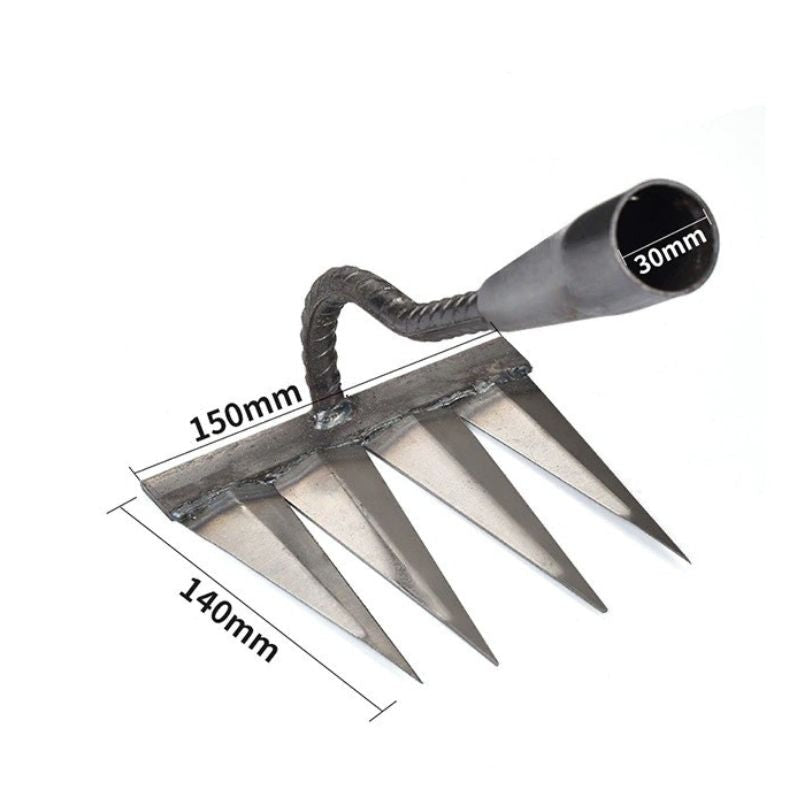 IronRake™ - Heavy-Duty Garden Weeding Rake