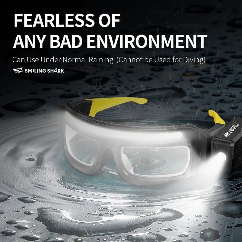 LumiGlide - Hands-Free Bright Light for Clear Night Vision
