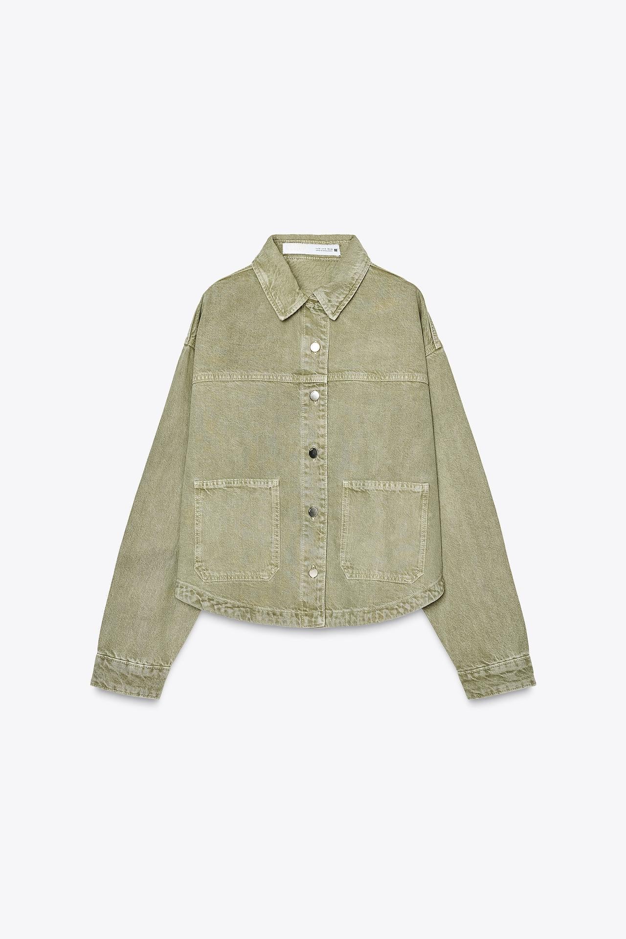 Classic Khaki Denim Jacket for Everyday Style