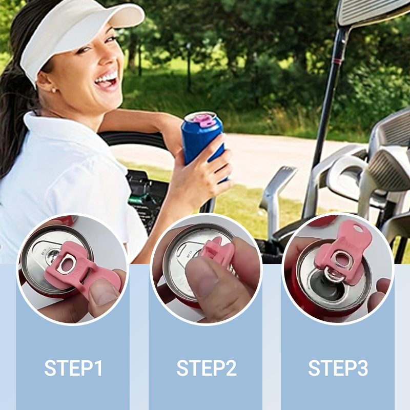 Hands-Free Spring-Loaded Can Opener for Effortless Cooking