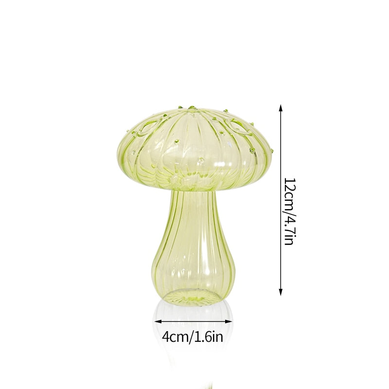 Elegant Crystal Mushroom Glasses Set for Stylish Entertaining