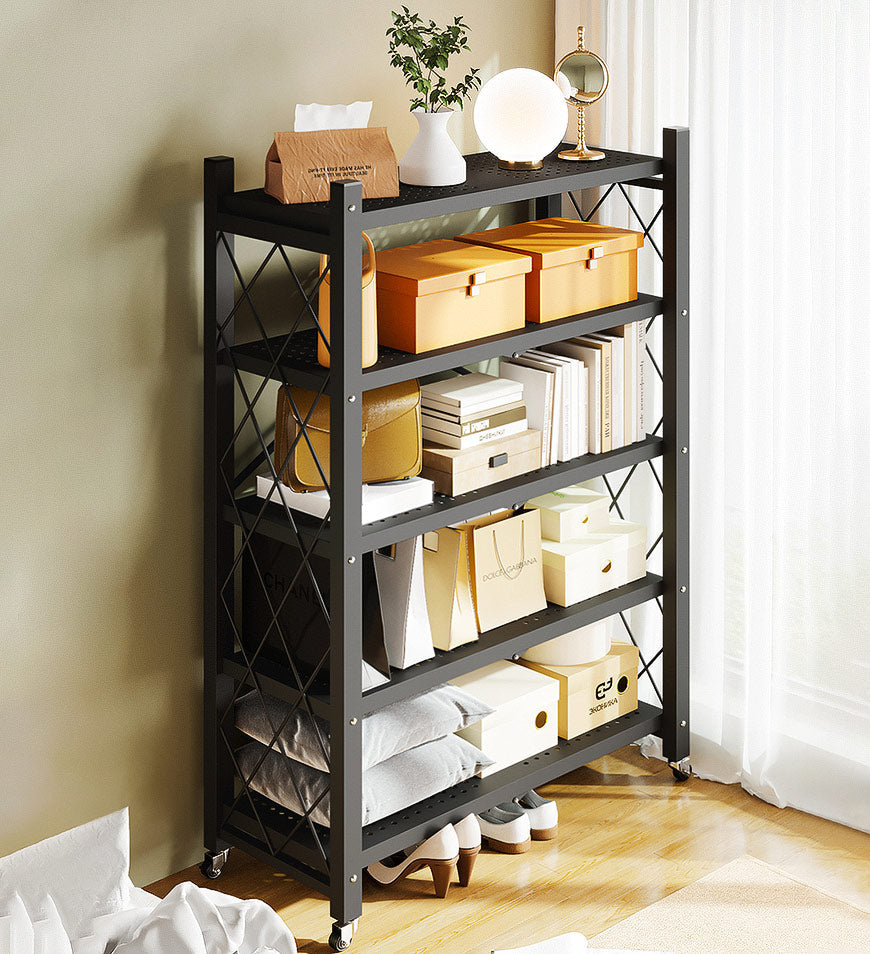 Joybos™ - Heavy Duty Foldable Metal Organizer Shelves with Wheels