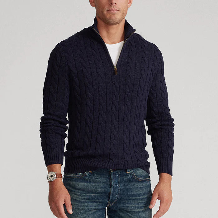 Cozy Chunky Knit Wool Sweater