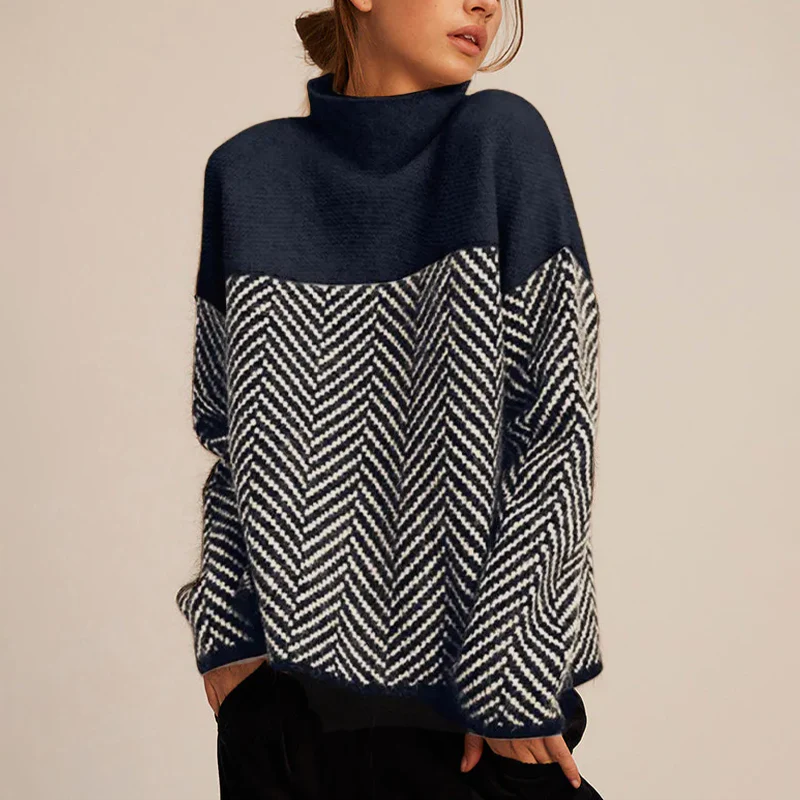 Cozy Chunky Knit Turtleneck Sweater