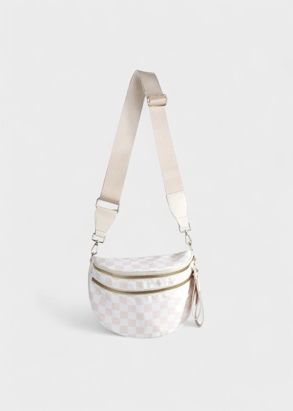 Sleek Leather Bum Bag for Hands-Free Style