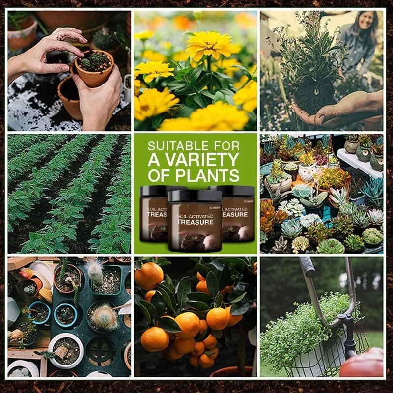 EarthGlow™ - Soil Activated Garden Treasure Enhancer
