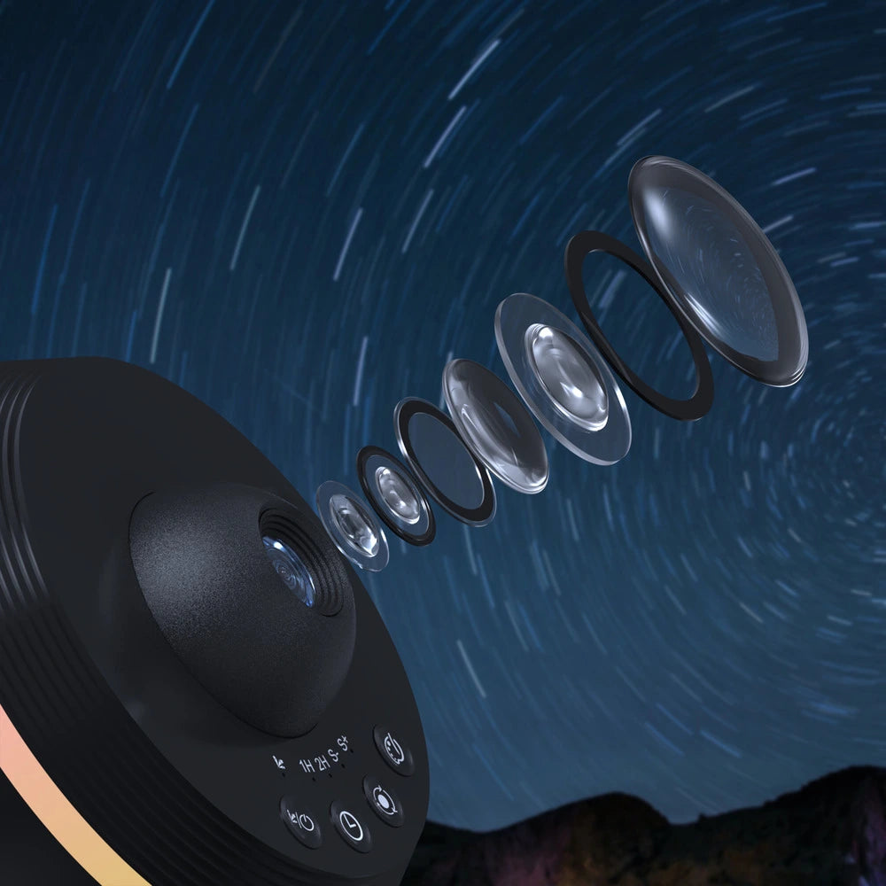 LumiGlow™ Celestial Star Projector Lamp