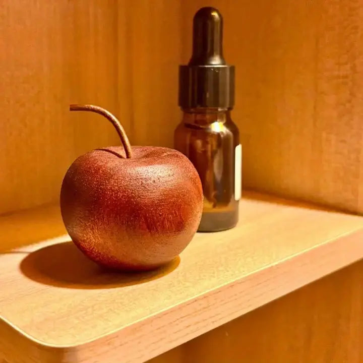 AromaApple™ - Handcrafted Wooden Essential Oil Diffuser Set