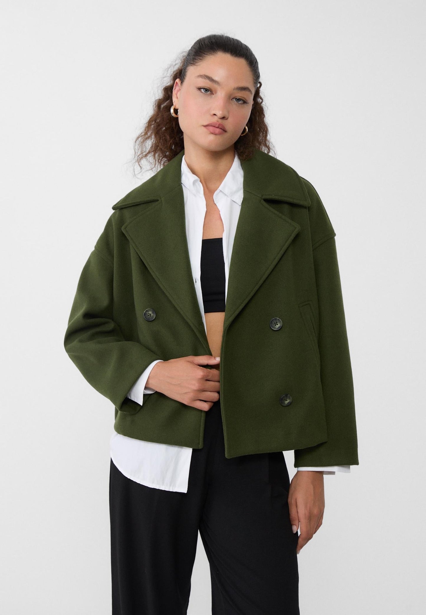 Timeless Classic Short Coat for Women