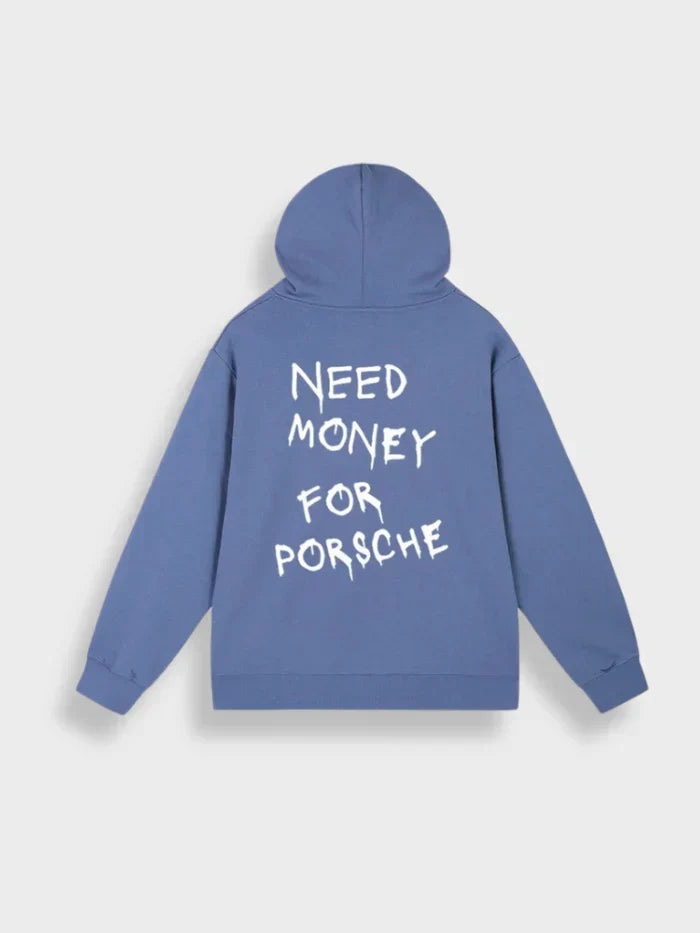 Cozy Casual Hoodie with Playful Graphic Design