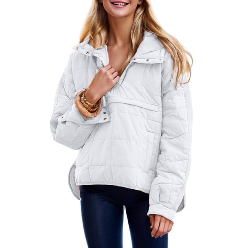 Quilted Lightweight Oversized Puffer Jacket