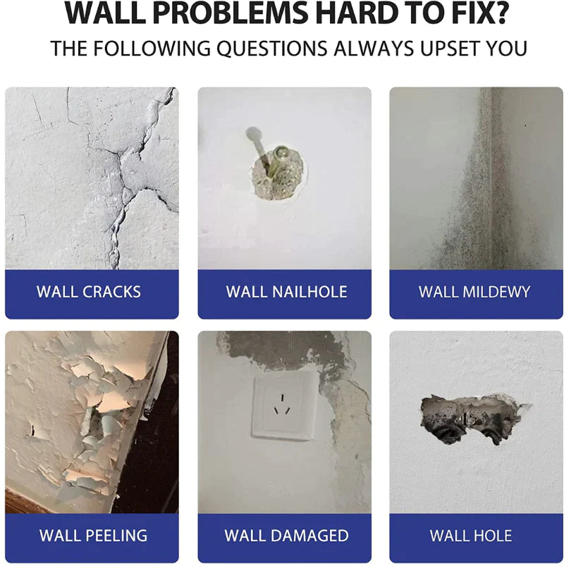 WallFixer™ - Complete Wall Repair Kit for Smooth Surfaces