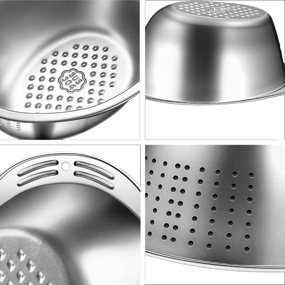 Durable Kitchen Food Strainer Mesh Colander