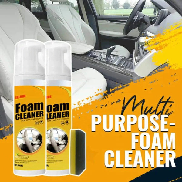 Deep Clean Foam Cleaner for Home and Car Surfaces