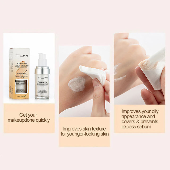ChromaGlow - Flawless Foundation That Perfectly Matches Every Skin Tone