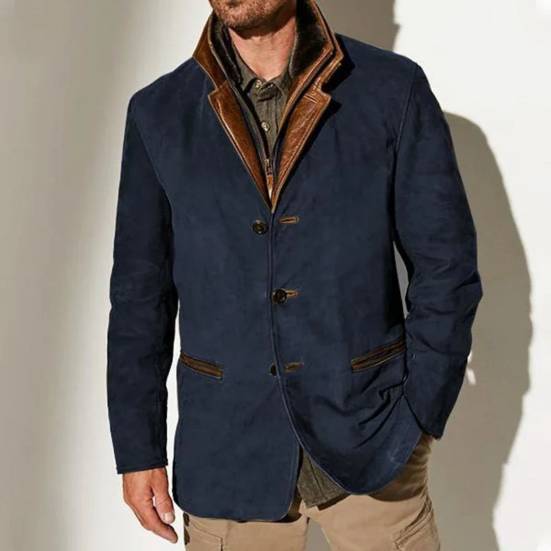 Retro Inspired Vintage Wool Blend Jacket