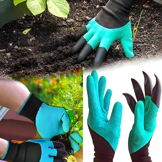 DigMaster™ - Durable Garden Gloves with Built-In Claws
