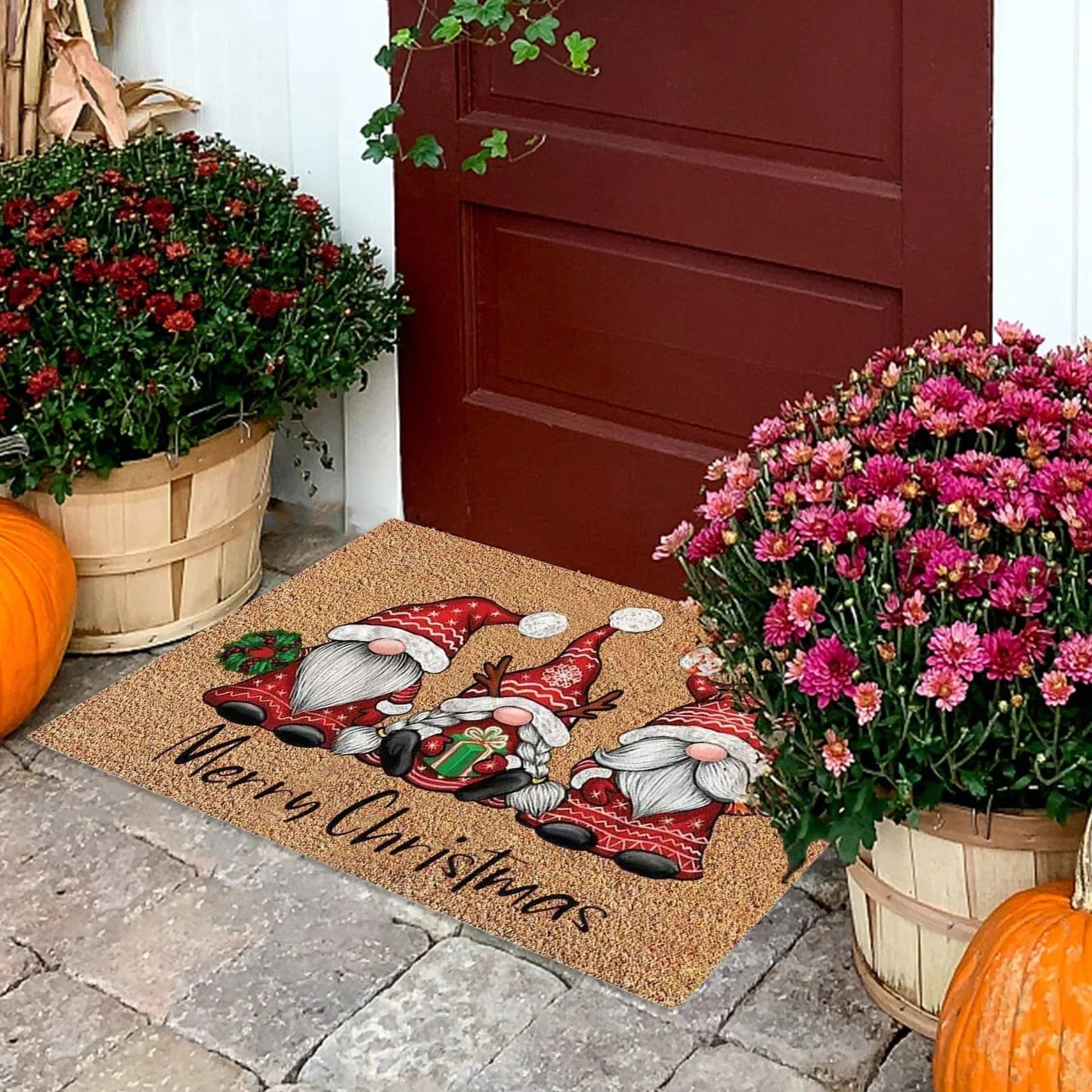 CozyGrove™ - Festive Christmas Gnome Doormat