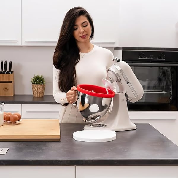FlexiMix™ - Silicone Mixer Bowl Liner Attachment for Easy Mixing