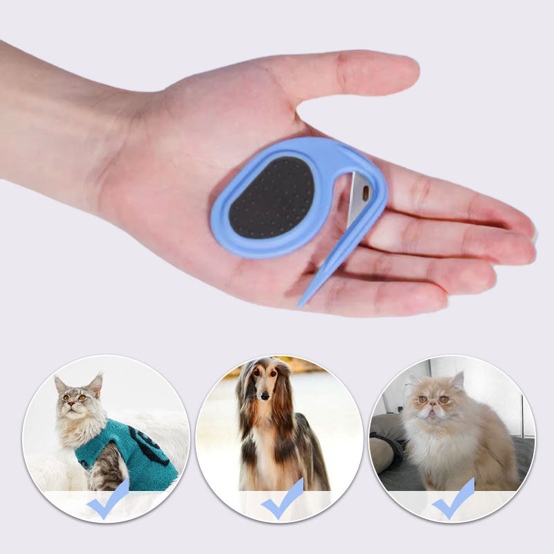 1+1 FREE | Pet Grooming Knife for Long Hair Detangling and Mat Removal