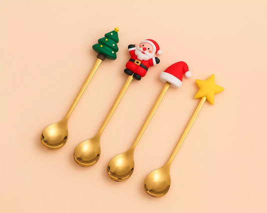 CozyNest™ - Festive Christmas Coffee Spoon
