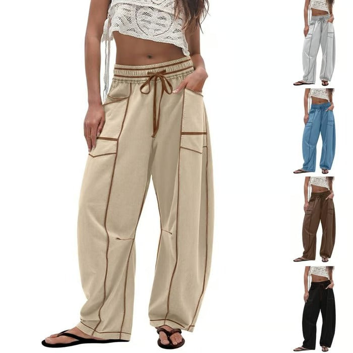 Cozy Wide Leg Lounge Sweatpants with Pockets