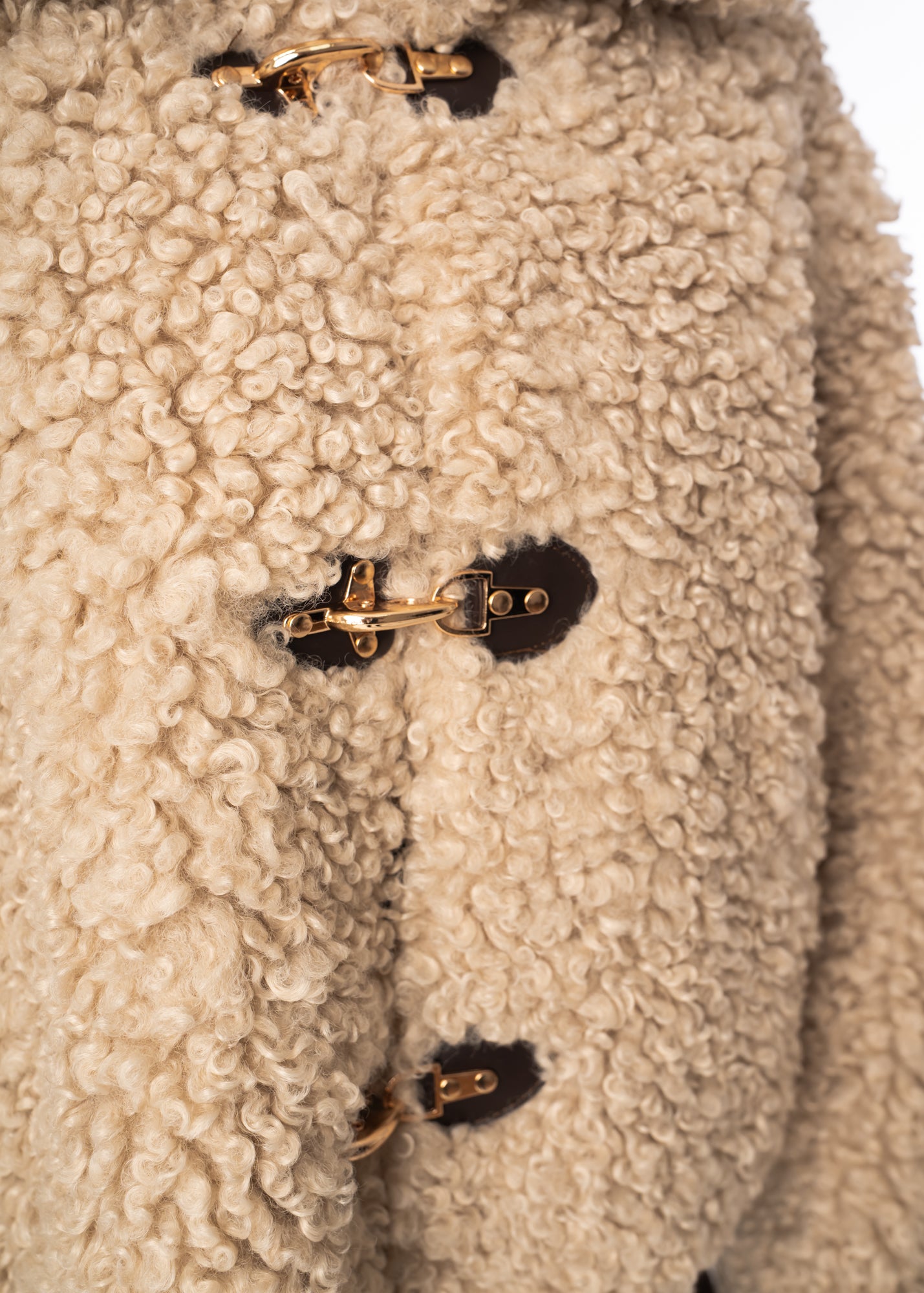 Curly Sheepskin Cozy Jacket
