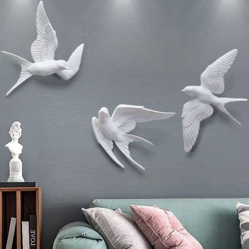 Textured Birds Eye Wall Art Decor