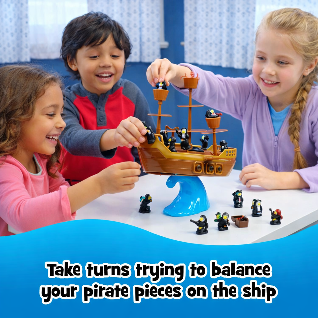 SteadyMate - Ultimate Pirate Balance Game for Family Fun
