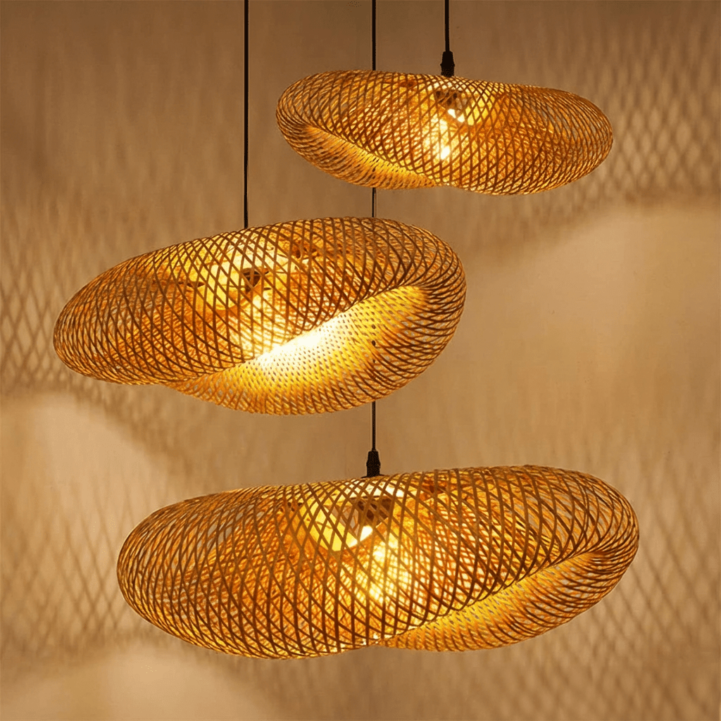 LumiBamboo - Soften Your Space with Warm, Natural Glow Instantly