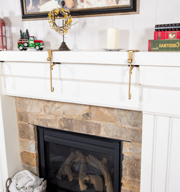Heavy Duty 2-in-1 Garland and Stocking Hangers for Holiday Decor
