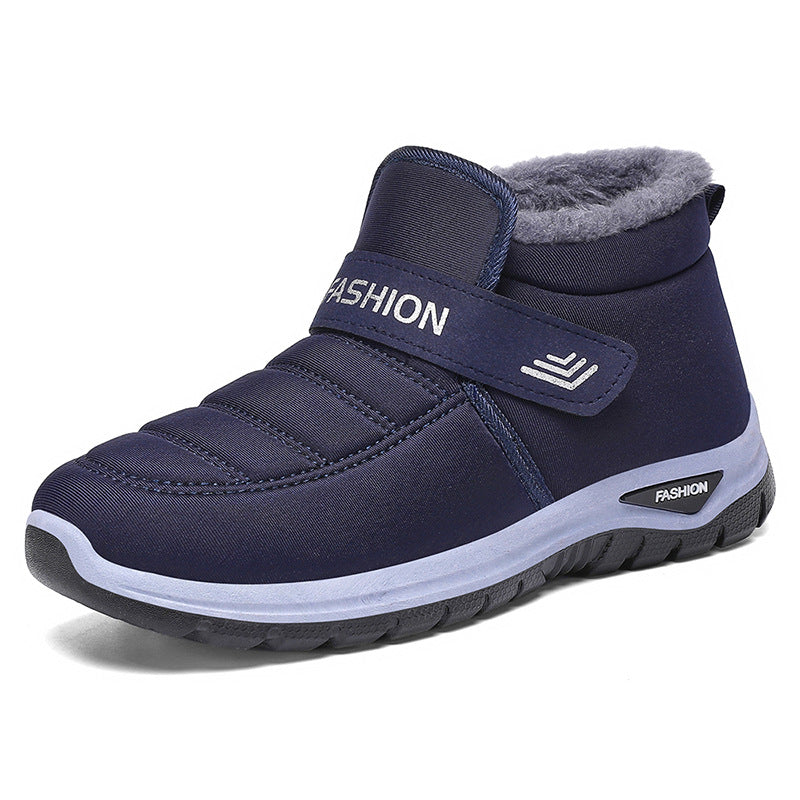Cozy Waterproof Slip-On Winter Walking Shoes