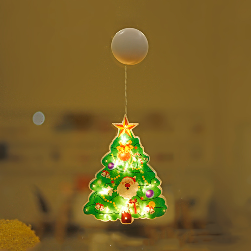 1+1 FREE | Festive Christmas Window Hanging Lights for Holiday Decor