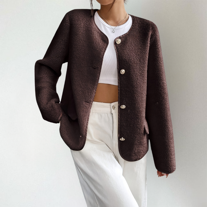 Cozy Knit Open-Front Cardigan Sweater