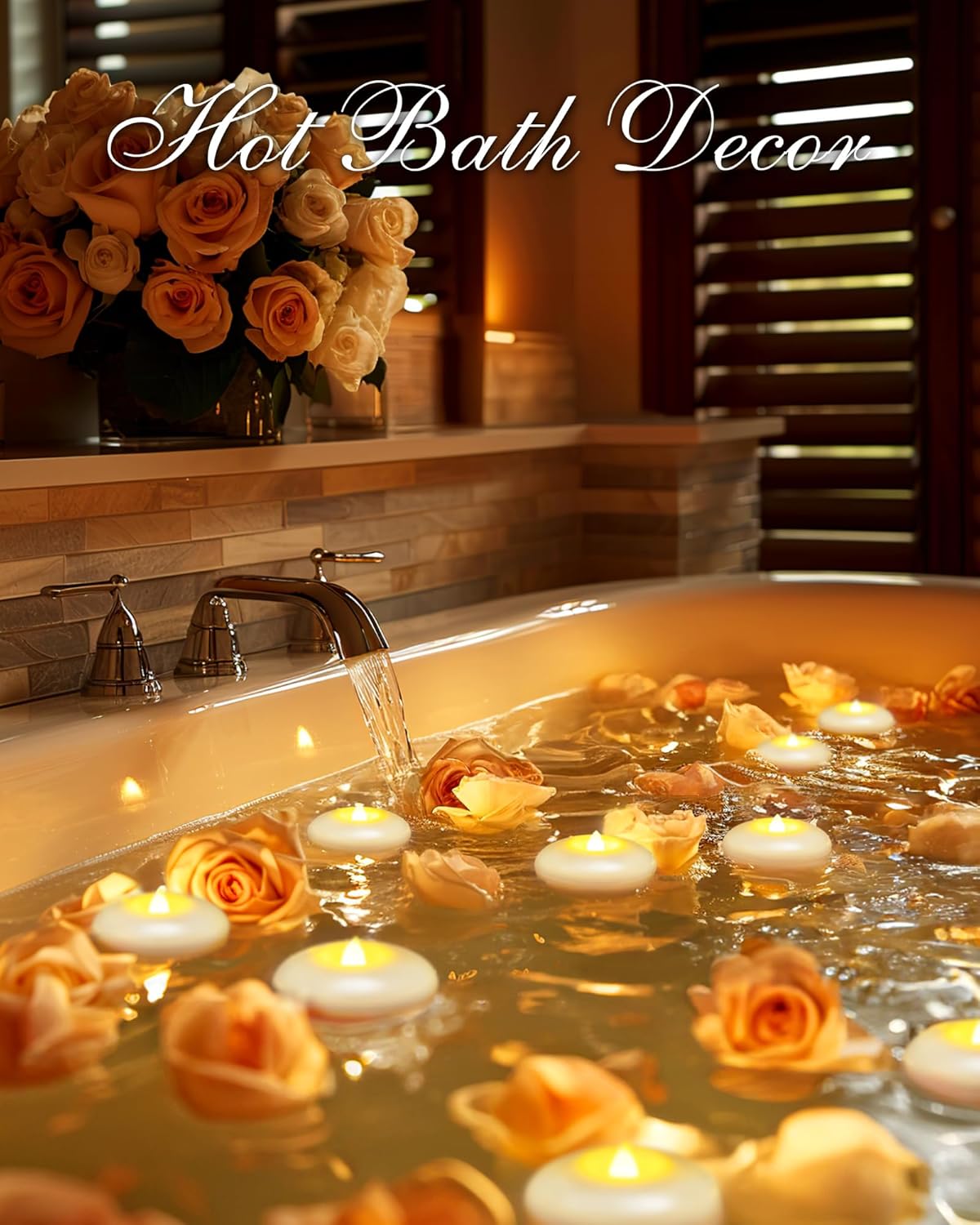 LumiGlow™ - Waterproof LED Floating Candles for Wedding Decor