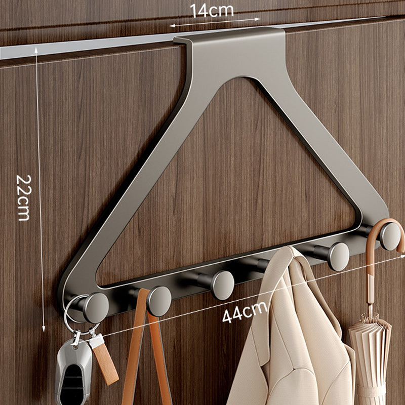 HangEase™ - Overdoor 6-Hook Organizer Rack
