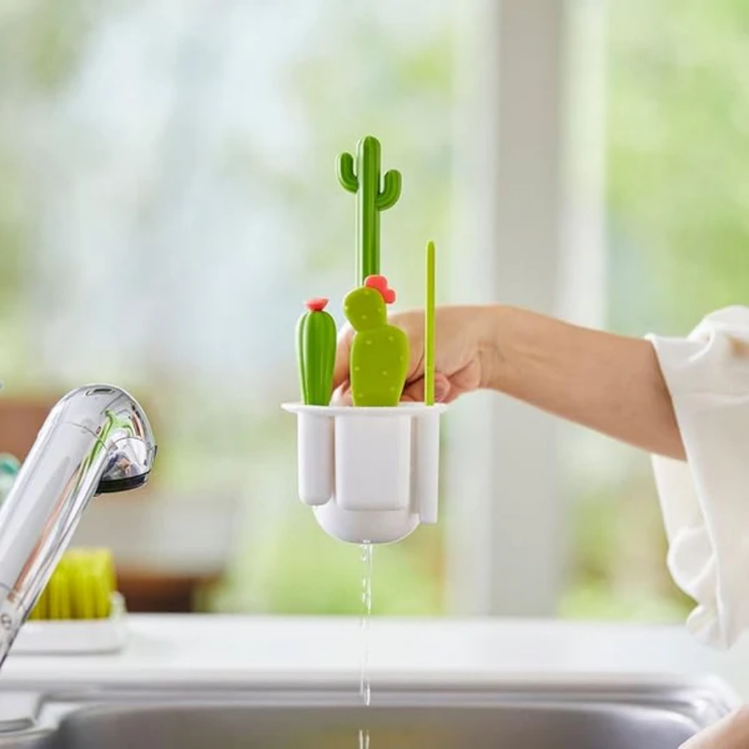 CactiClean™ - 4-in-1 Versatile Cactus Cleaning Brush