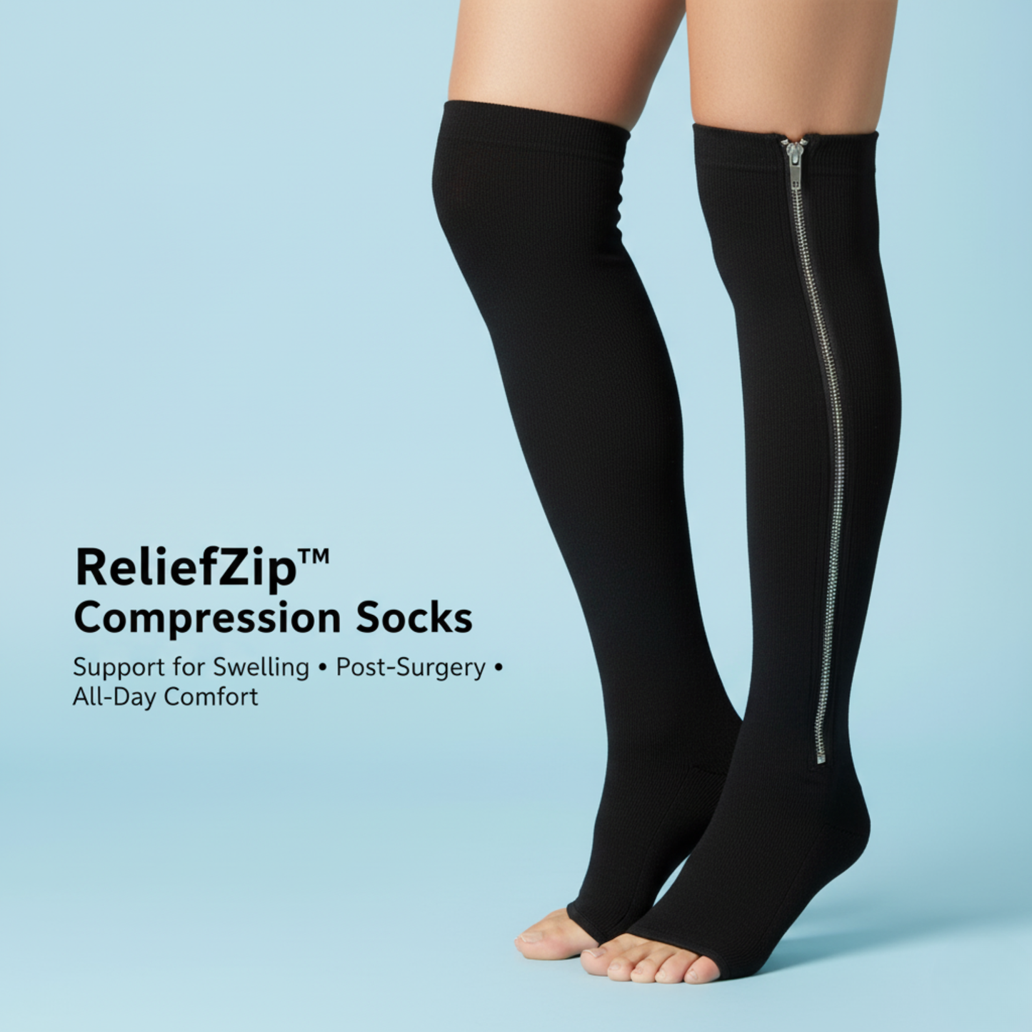ReliefZip™ - Slip-On Comfort Shoes for All-Day Energy