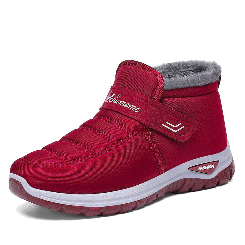 Cozy Waterproof Slip-On Winter Walking Shoes