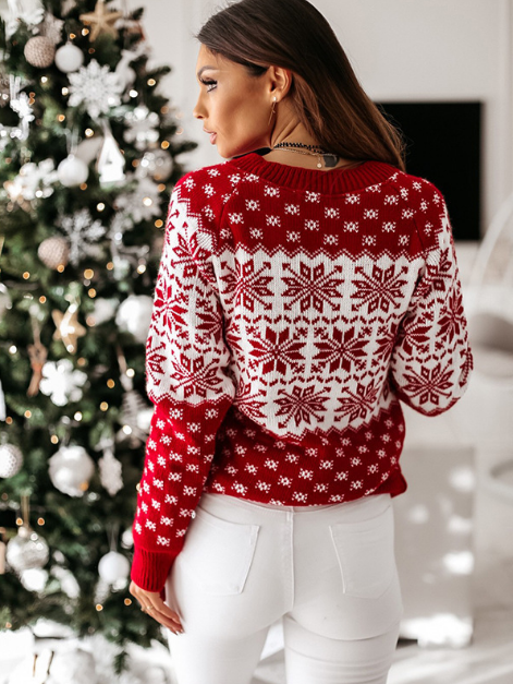 Festive Knit Sweater for Women